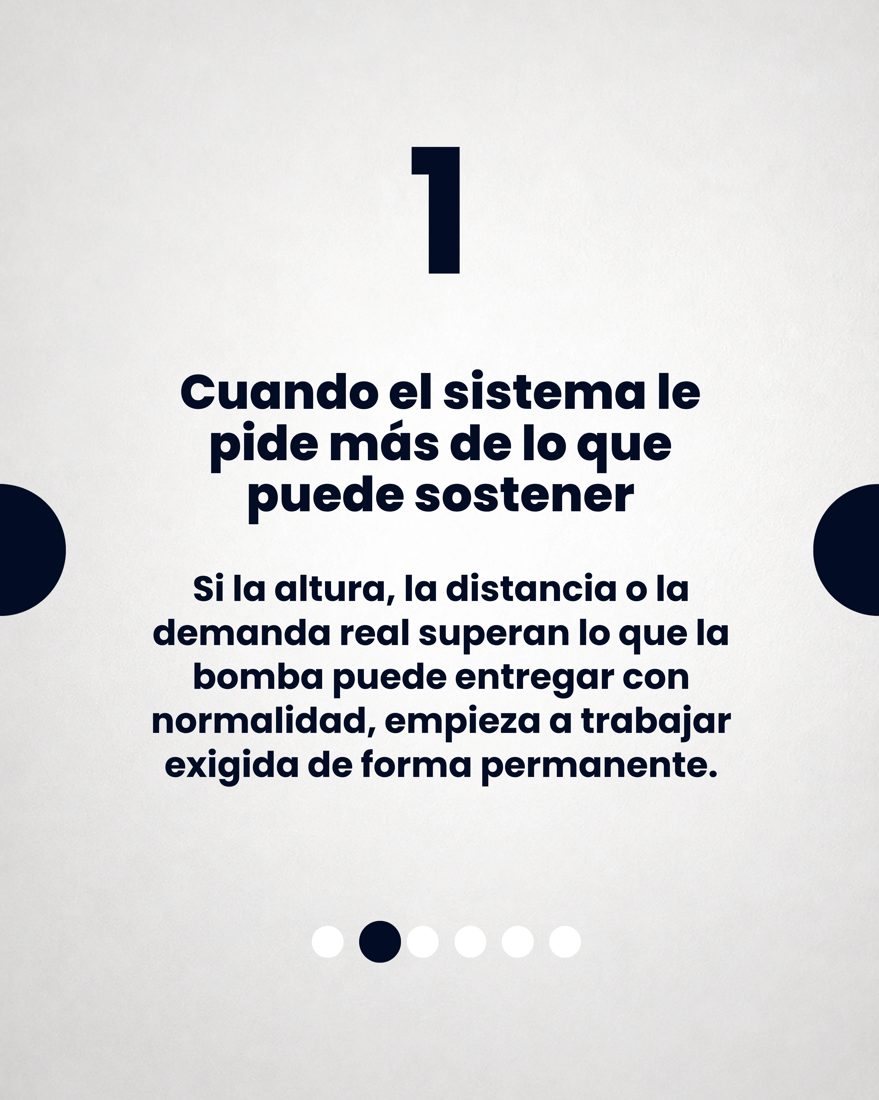 Trabajo forzado por exceso de demanda del sistema.