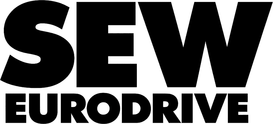Logo de SEW EURODRIVE, marca de motorreductores y accionamientos