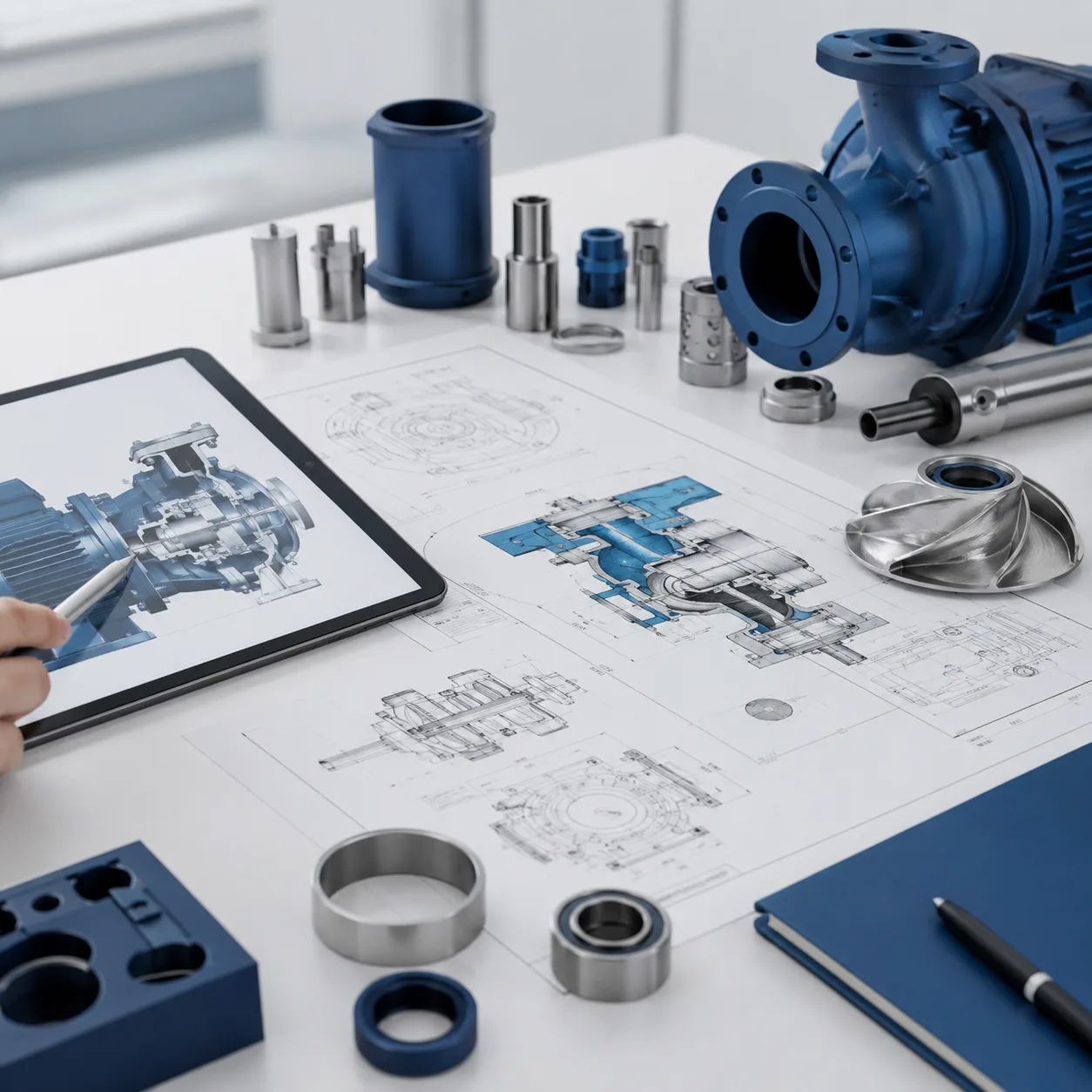 Configuración técnica pensada para bombas y sistemas de Conselec