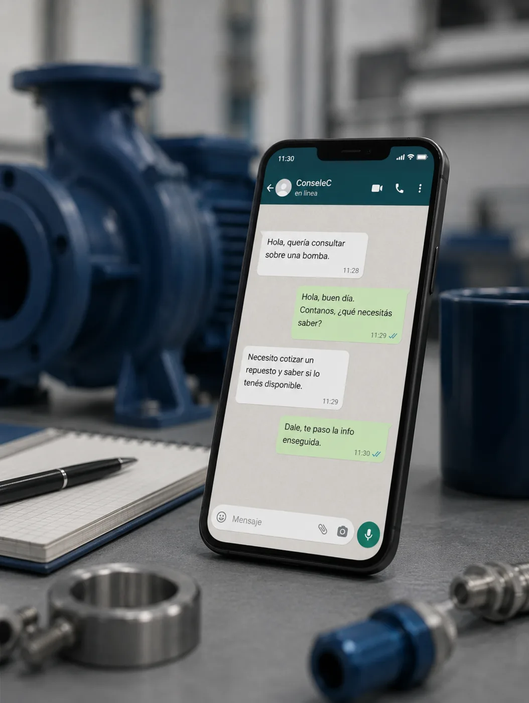 Canal directo de WhatsApp y atención ágil de Conselec